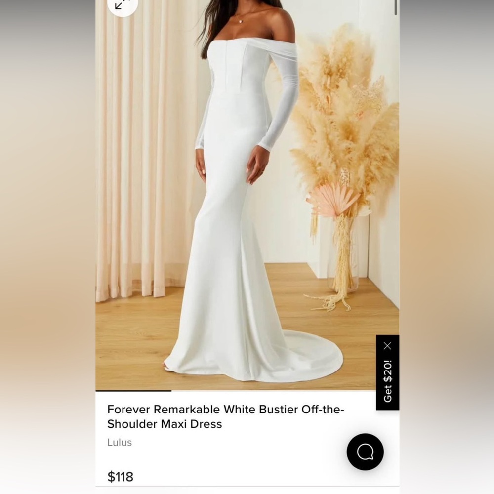 Lulus White Dress - NEW